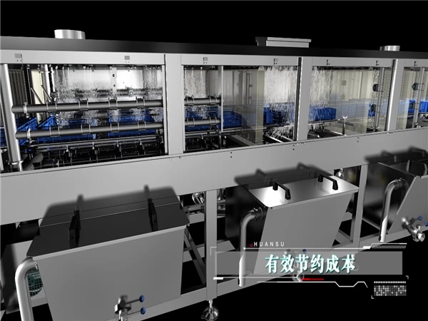 廠家供應新一代周轉箱清洗機，塑料筐，托盤清洗，洗筐機設備
