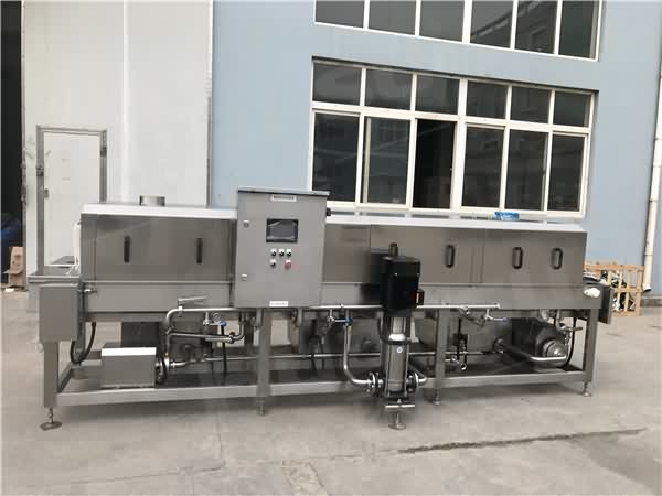 噴淋式洗箱機,環(huán)速隧道式洗箱機 衛(wèi)生級生產(chǎn)線配套設備