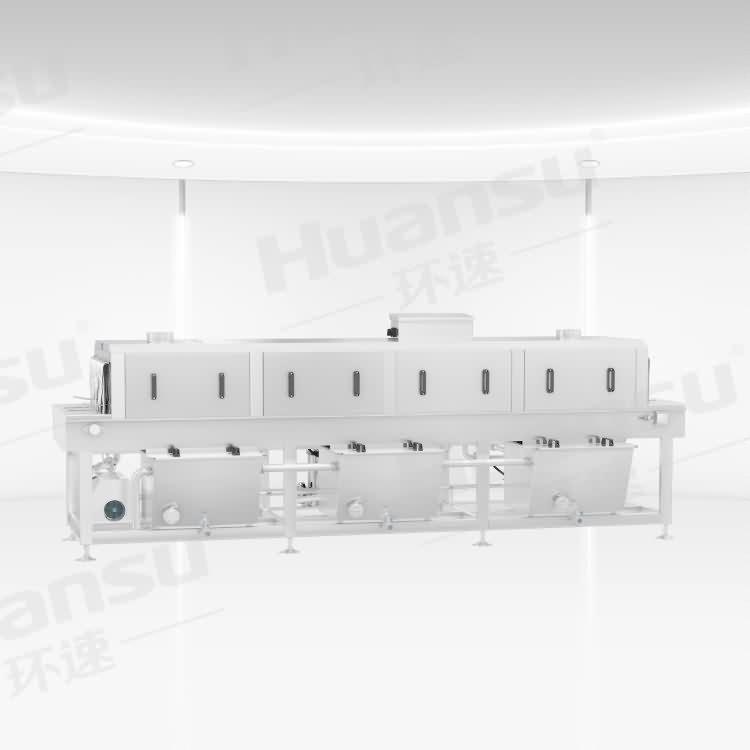 噴淋式洗箱機,環(huán)速隧道式洗箱機 衛(wèi)生級生產(chǎn)線配套設備